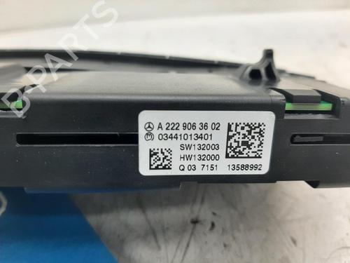 Climate control MERCEDES-BENZ S-CLASS (W222, V222, X222) S 350 BlueTEC / d (222.132, 222.032, 222.123) | BP26774010I5 