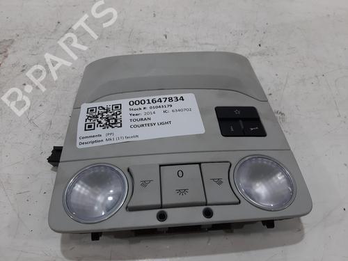 Used Interior roof light VW TOURAN (1T3) 1.6 TDI (105 hp) 32503482