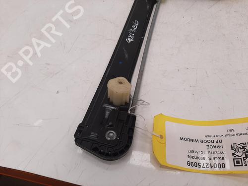 Front right window mechanism JAGUAR I-PACE (X590) EV400 AWD | BP26753539C23 