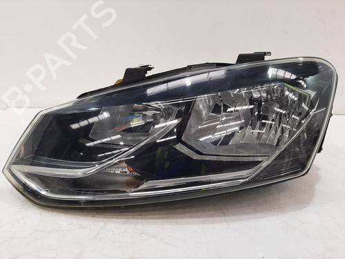 Used Left headlight VW POLO V (6R1, 6C1) 1.0 (60 hp) 28379726