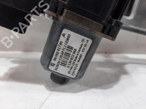 Front right window mechanism PEUGEOT 2008 I (CU_) 1.2 VTi | BP29297780C23 