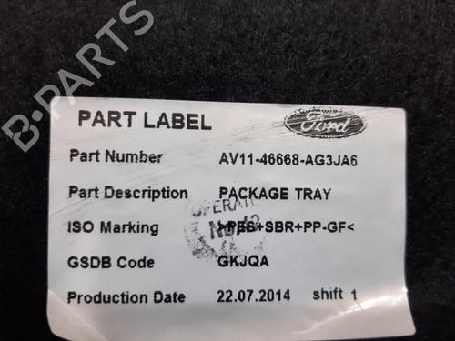 Cappelliera FORD B-MAX (JK) 1.0 EcoBoost | BP37458399C85 - Image 2
