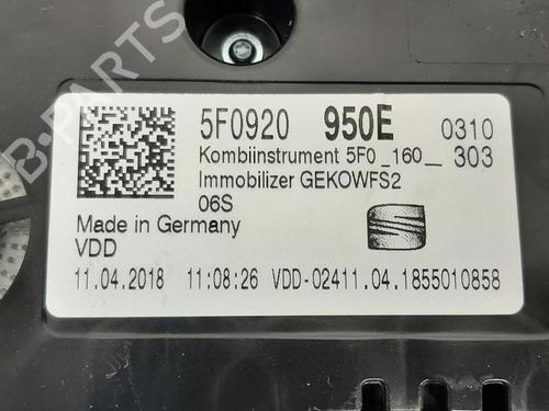 Instrument cluster SEAT LEON ST (5F8) 1.2 TSI | BP26744833C47 