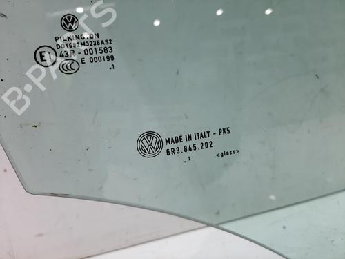 Front right door window VW POLO V (6R1, 6C1) 1.2 | BP30179931C19 