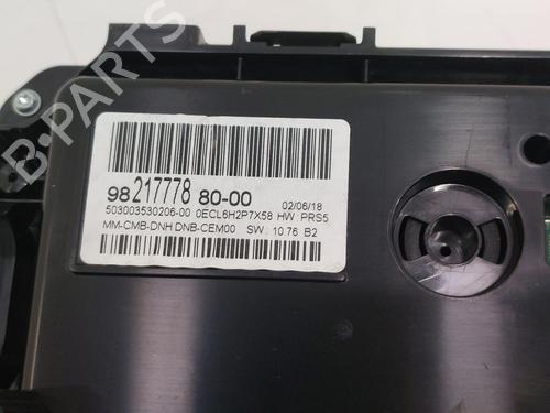 Instrument cluster DS DS 7 Crossback (J4_, JR_, JC_) 1.6 PureTech 225 (J45GCR, J45GGR) | BP26815953C47 