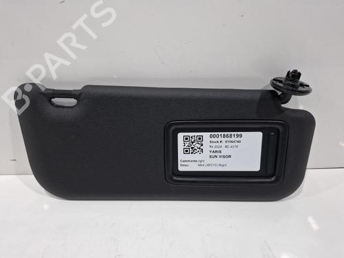 right-sun-visor-toyota-yaris-_p21_-_pa1_-_ph1_-2020-40512616 main image
