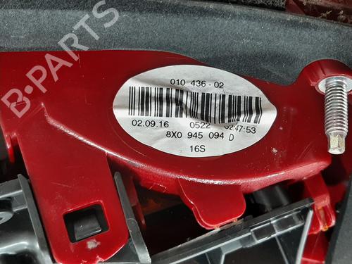 Right taillight AUDI A1 (8X1, 8XK) 1.0 TFSI | BP32380564C35 