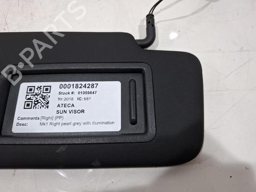Højre solskærm SEAT ATECA (KH7, KHP) 1.5 TSI | BP38938675I2 - Image 3