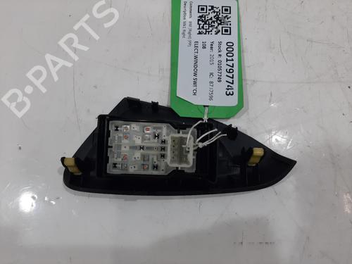 Right front window switch PEUGEOT 108 1.2 | BP38180077I26 - Image 5