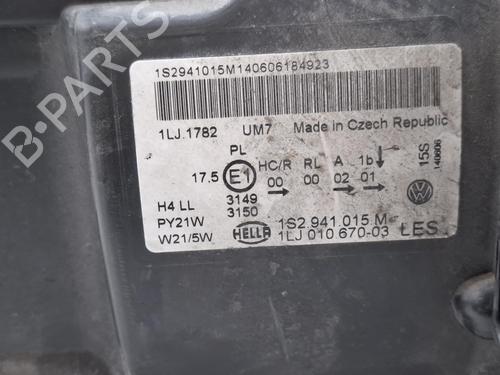 Left headlight VW UP! (121, 122, BL1, BL2, BL3, 123) 1.0 | BP39418680C28 - Image 2