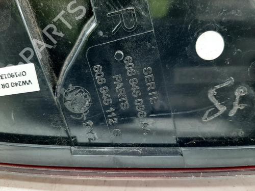 Right taillight VW POLO (9N_, 9A_) 1.4 TDI | BP27659610C35 