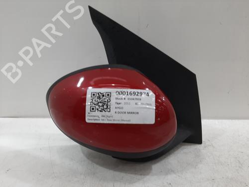 Used Right mirror Right mirror TOYOTA AYGO (_B1_) 1.0 (KGB10_, KGB10R) (68 hp) 34101591 34101591