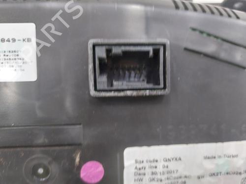 Instrument cluster FORD TRANSIT CUSTOM V362 Van (FY, FZ) 2.0 EcoBlue | BP26849500C47 