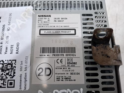 Radio NISSAN NOTE (E11, NE11) 1.4 | BP40047164E6 - Image 2