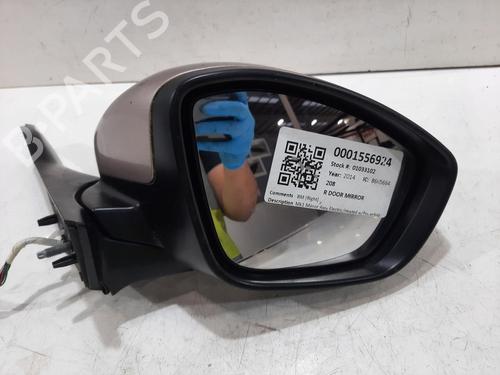 Right mirror PEUGEOT 208 I (CA_, CC_) 1.4 HDi | BP30180370C27