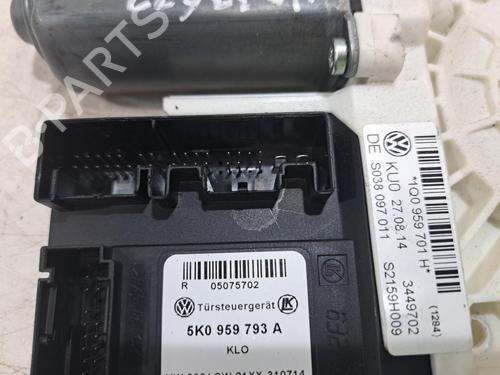 Front right window mechanism VW GOLF VI Convertible (517) 1.6 TDI | BP30495369C23