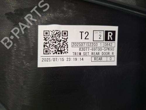 Used Rear right panel Rear right panel SUZUKI SWIFT VI (ZD_, ZC_) 1.2 VVT Hybrid (ZCEDS, AOL312) (83 hp) 39965184 39965184