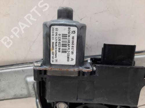Front right window mechanism PEUGEOT 2008 I (CU_) 1.6 BlueHDi 120 | BP29297520C23 