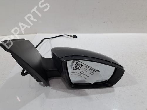 Used Right mirror VW POLO V (6R1, 6C1) 1.4 TDI (75 hp) 29236744