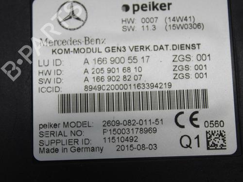 Used Control unit MERCEDES-BENZ CLS (C218) CLS 350 BlueTEC / d (218.326) (258 hp) 26778252