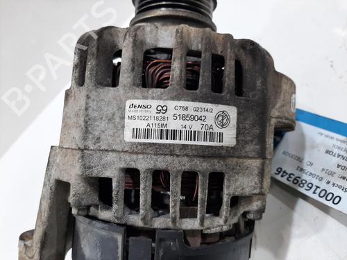 Alternator FIAT PANDA (312_, 319_) 1.2 (312PXA1A) | BP34038454M7 - Image 6