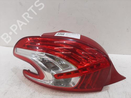 Used Left taillight PEUGEOT 208 I (CA_, CC_) 1.4 HDi (68 hp) 30360199