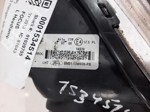 Left headlight FORD FOCUS III Turnier 1.6 TDCi ECOnetic | BP29809480C28 