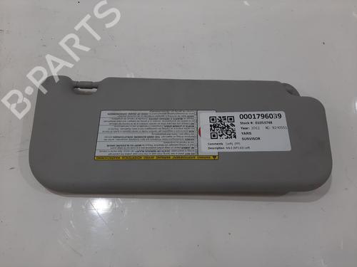Used Left sun visor Left sun visor 38059918 38059918