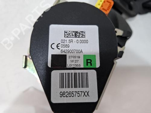 Rear right seatbelt CITROËN C3 III (SX) 1.2 THP 110 (SXHNPS, SXHNZT, SXHNZ6) | BP38433754I28 - Image 2