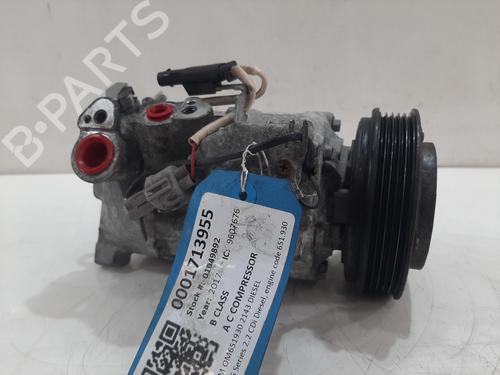 Used AC compressor AC compressor MERCEDES-BENZ B-CLASS Sports Tourer (W246, W242) B 200 CDI / d (246.208) (136 hp) 34644340 34644340