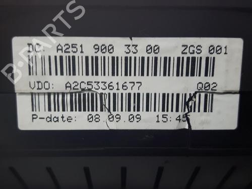 Instrument cluster MERCEDES-BENZ M-CLASS (W164) ML 320 CDI 4-matic (164.122) | BP26784590C47 