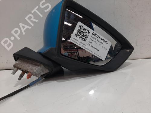 Used Right mirror SEAT LEON (5F1) 1.4 TSI (140 hp) 29810128