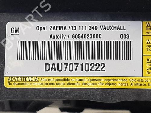 Other VAUXHALL ZAFIRA Mk II (B) (A05) 1.9 CDTI | BP26748350O1 