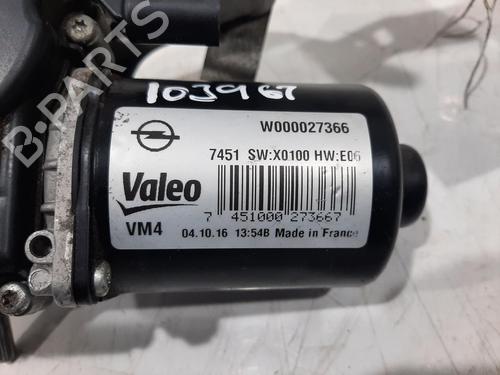 Front wiper motor VAUXHALL ZAFIRA Mk III (P12) 1.4 (75) | BP31685772M29 