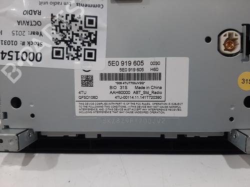 Display de informações SKODA OCTAVIA III Combi (5E5, 5E6) 1.6 TDI | BP29922679C48 