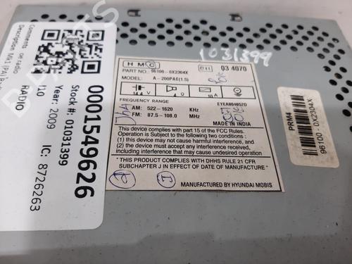 Radio HYUNDAI i10 I (PA) 1.2 | BP29989064E6