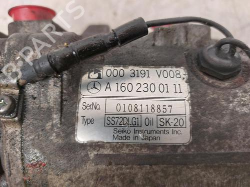 AC compressor SMART CITY-COUPE (450) 0.6 (S1CLA1, 450.341) | BP26788368M34 