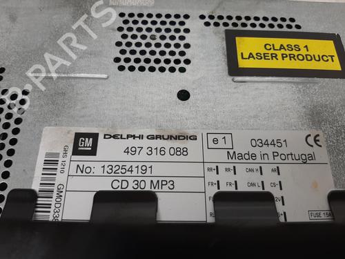 Radio VAUXHALL CORSA Mk III (D) (S07) 1.4 (L08) | BP26825284E6 