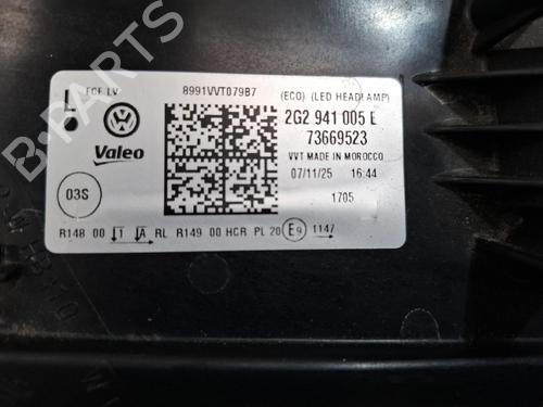 Left headlight VW POLO VI (AW1, BZ1, AE1) 1.0 TSI | BP39142989C28 - Image 2