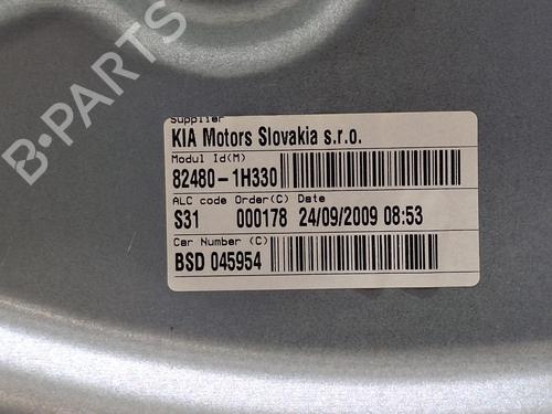 Front right window mechanism KIA PRO CEE'D (ED) 1.6 CRDi 115 | BP27615876C23