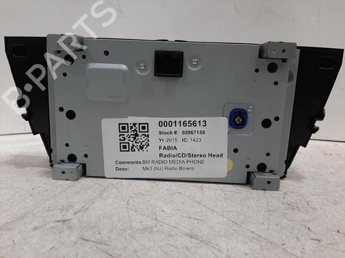 Radio SKODA FABIA III (NJ3) 1.0 | BP26843444E6 
