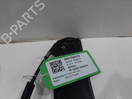 Front right window mechanism VAUXHALL MERIVA Mk II (B) (S10) 1.4 | BP29417688C23 