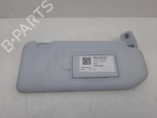 Used Right sun visor Right sun visor 26861507 26861507
