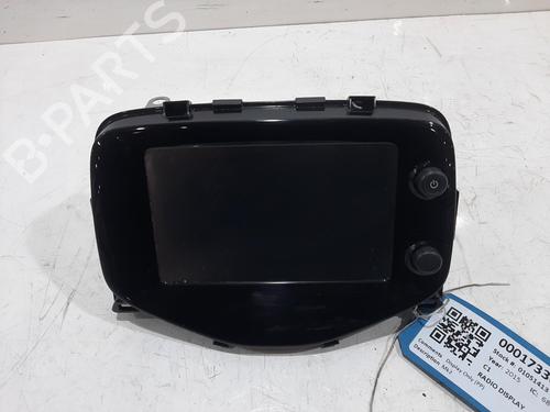 Used Display monitor Display monitor CITROËN C1 II (PA_, PS_) 1.2 VTi 82 (82 hp) 36217040 36217040