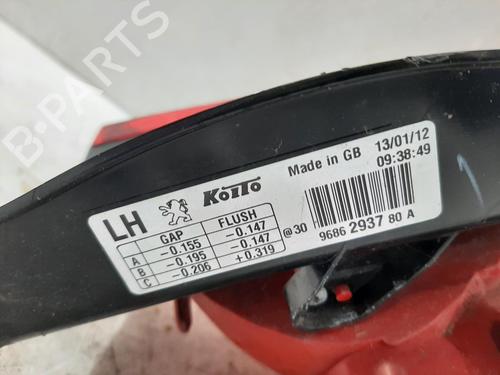 Left taillight PEUGEOT 508 I (8D_) 1.6 HDi | BP31361596C34