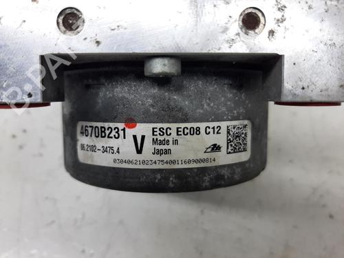 ABS pump MITSUBISHI OUTLANDER III (GG_W, GF_W, ZJ, ZL, ZK) 2.2 Di-D 4WD (GF6W) | BP26753728M43 