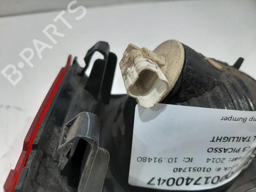Left taillight CITROËN C3 Picasso (SH_) 1.4 VTi 95 (SH8FSC, SH8FP0, SH8FP6) | BP36403863C34 - Image 5