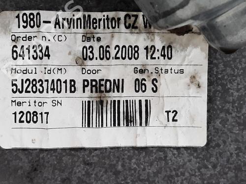 Front left window mechanism SKODA FABIA II (542) 1.4 TDI | BP29883305C22