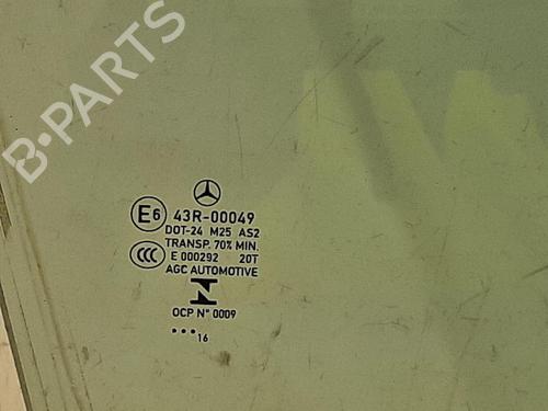 Front right door window MERCEDES-BENZ A-CLASS (W176) A 180 CDI / d (176.012) | BP29349269C19 