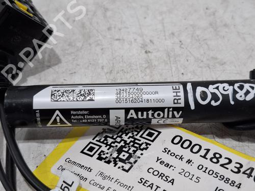 Engate do cinto VAUXHALL CORSA Mk IV (E) (X15) 1.2 | BP38859957I32 - Image 2